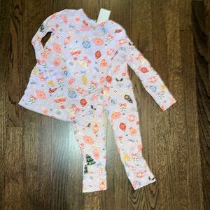 Posh Peanut Ornament pajamas. Girls size 7. Only worn a handful of times.